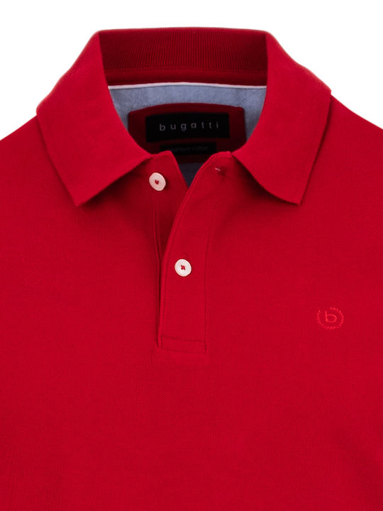 Bugatti Men's Blouse Polo Red