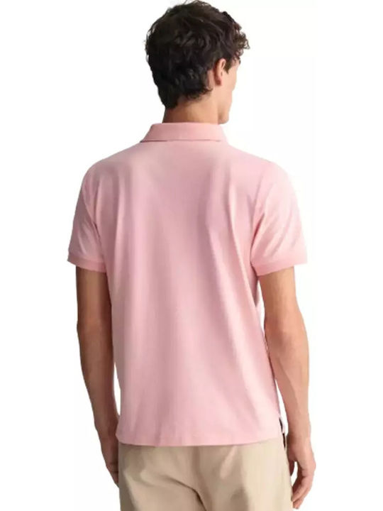 Gant Polo T-shirt Cyclamen Red