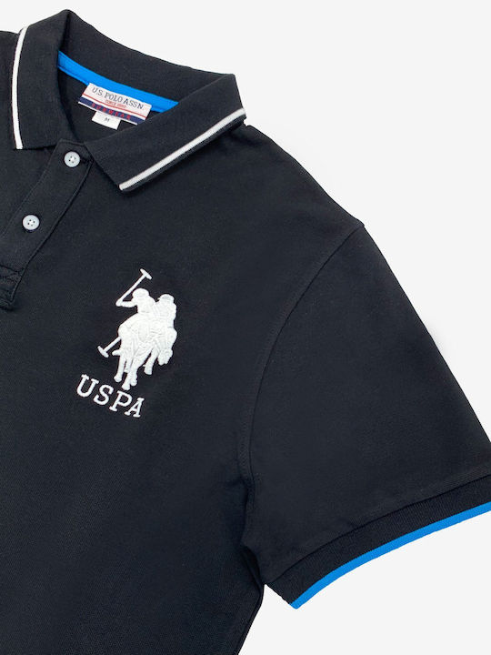 U.S. Polo Assn. Bluza Bărbătească Neagră