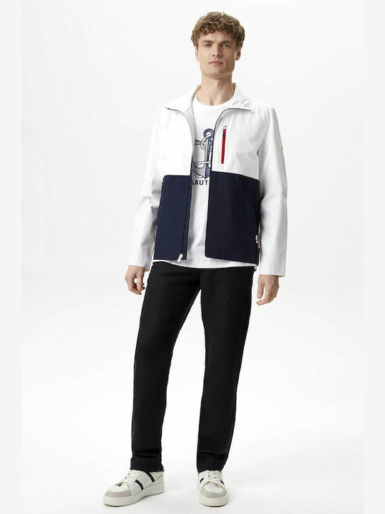 Jacke White - Blue