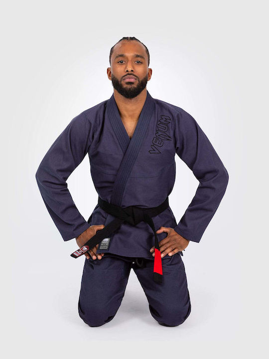 Venum Contender 2.0 Men's Brazilian Jiu Jitsu Uniform Gray