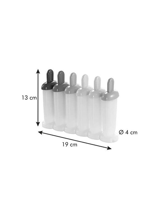 Tescoma Ice Cream & Ice Lolly Baking Pan 19x13cm 6pcs