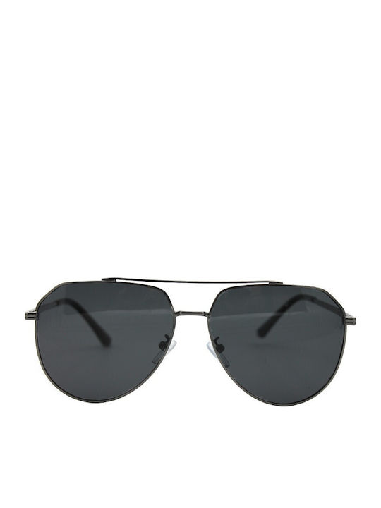V-store Sunglasses Μαύρα with Metal Frame & Black Lens V-store Sunglasses Μαύρα with Metal Frame & Black Lens
