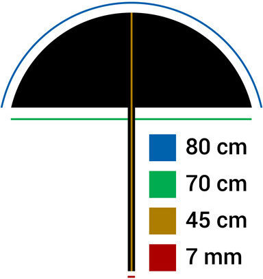 Falcon Eyes Umbrella for Studio