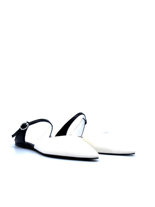 What For Heel Leather Mules White