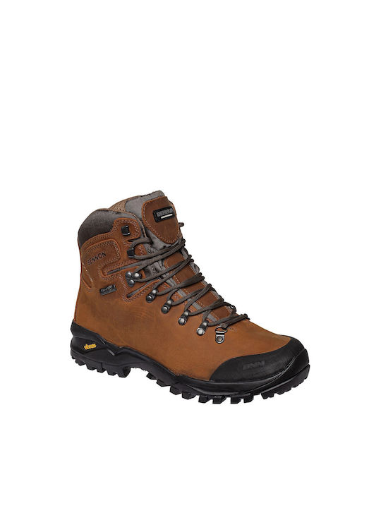 Bennon Terenno High Herren Wanderstiefel Wasserdicht Braun