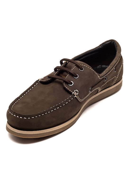 Rover Ανδρικά Boat Shoes σε Πράσινο Χρώμα