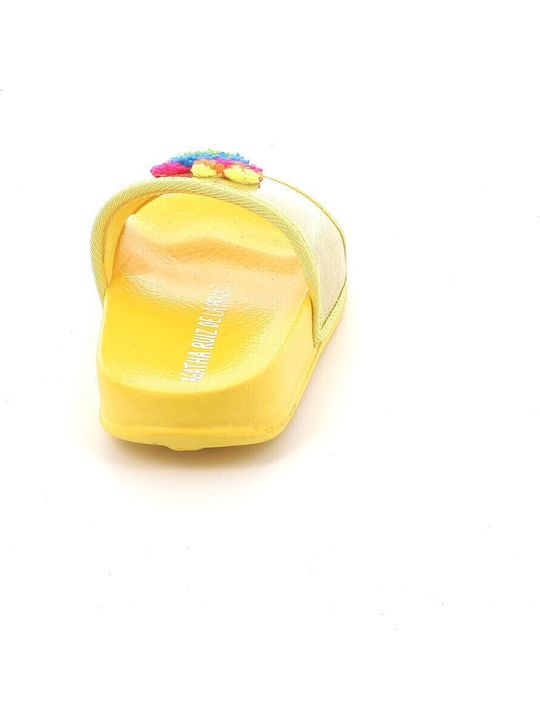 Kinder Flip Flops Gelb