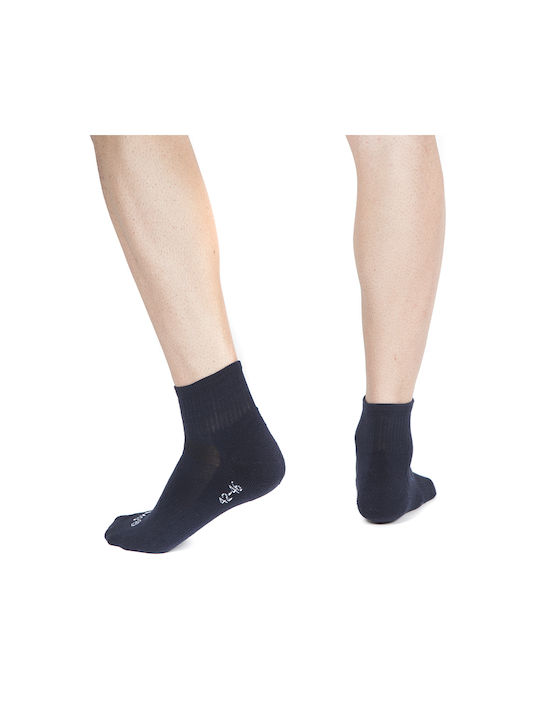 MS Running Socks Blue 1 Pair