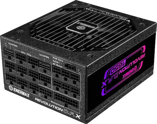 Enermax Revolution D.F. X 1650W Μαύρο Τροφοδοτικό Υπολογιστή Full Modular 80 Plus Gold
