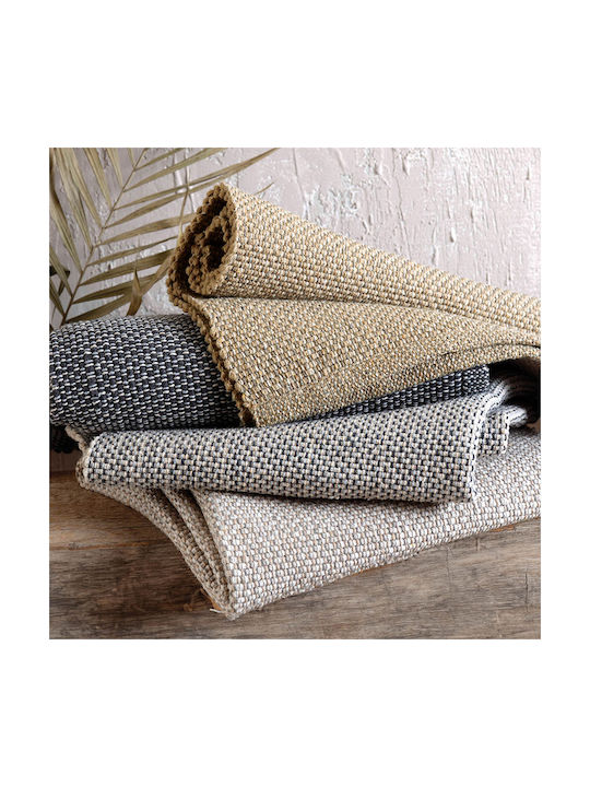 Rythmos Arecibo Rug Rectangular Cotton Beige