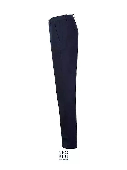 Hose Elastisch Marineblau