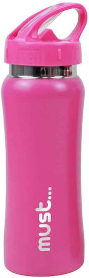 Must Team Παιδικό Παγούρι Ανοξείδωτο 500ml (Διάφορα Χρώματα)