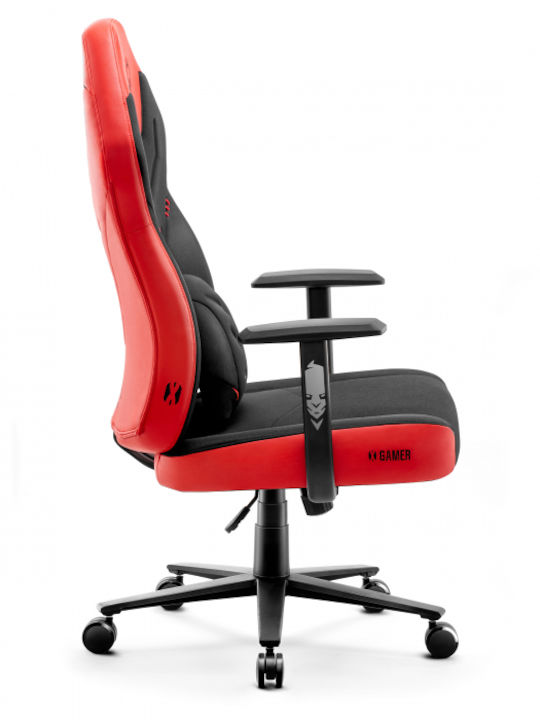 Diablo X-Gamer 2.0 Normal Καρέκλα Gaming Δερματίνης Deep Red