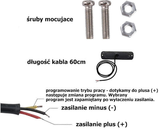 Lumini de Volum ale Camionului 1buc 12 / 24V - Roșu 597B