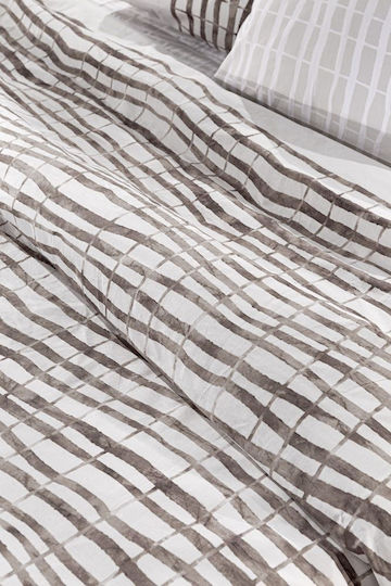 Guy Laroche Azzam Σετ Σεντόνια Μονά με Λάστιχο 100x200+32εκ. Wenge (3τμχ)