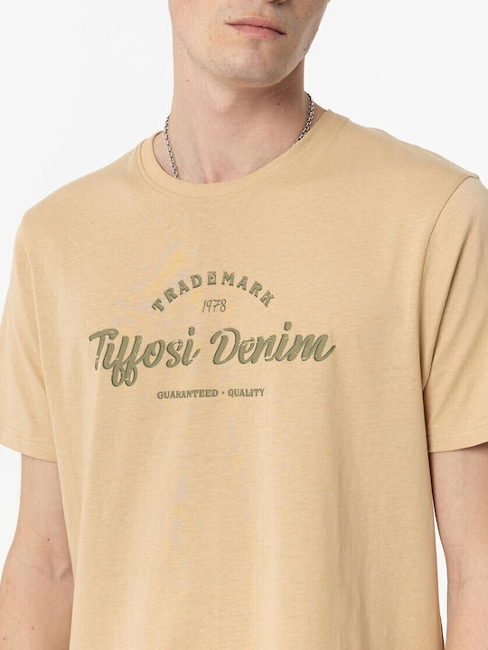 T-shirt Μπεζ
