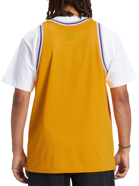 DC Men's Sleeveless Blouse Saffron