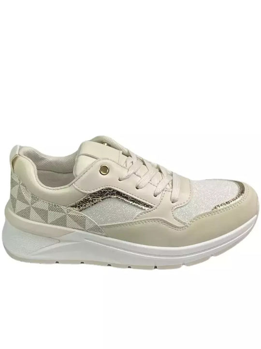 Blondie Damen Sneakers Beige