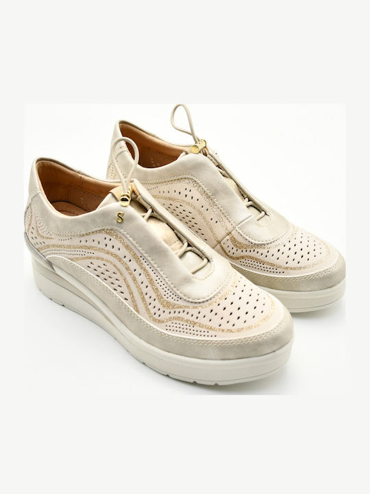 Γυναικεία Sneakers Cream