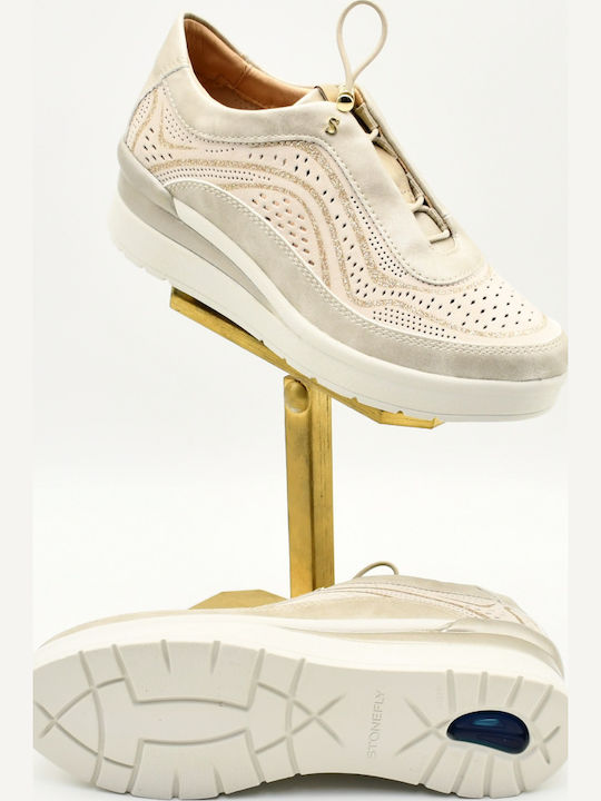 Γυναικεία Sneakers Cream