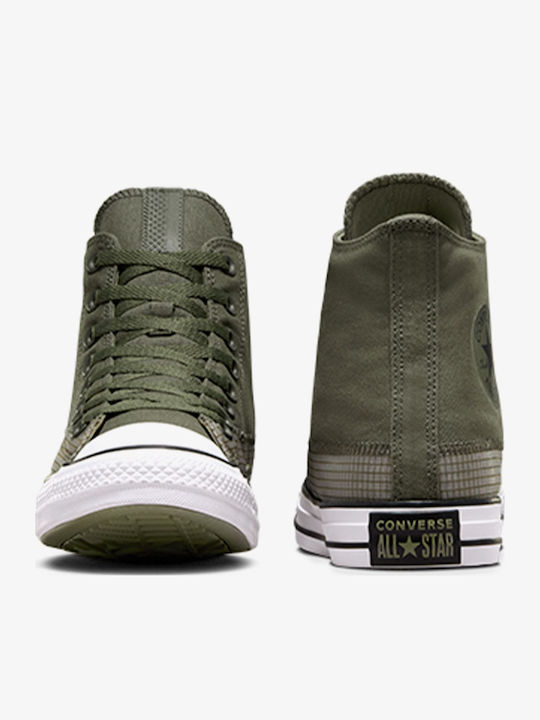 Chuck Taylor All Star Boots Utility / Mossy Sloth / Black