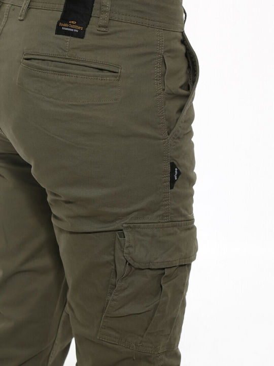 Trousers Cargo in Regular Fit Khaki