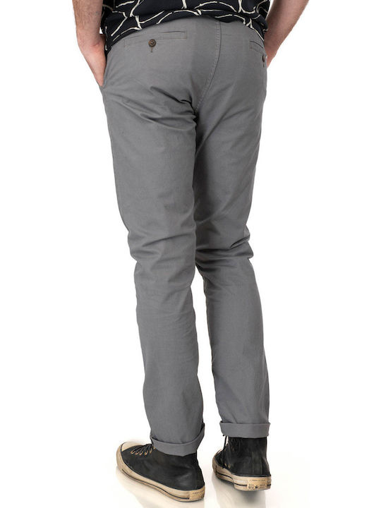 Παντελόνι Chino Ελαστικό σε Slim Εφαρμογή Cement Grey