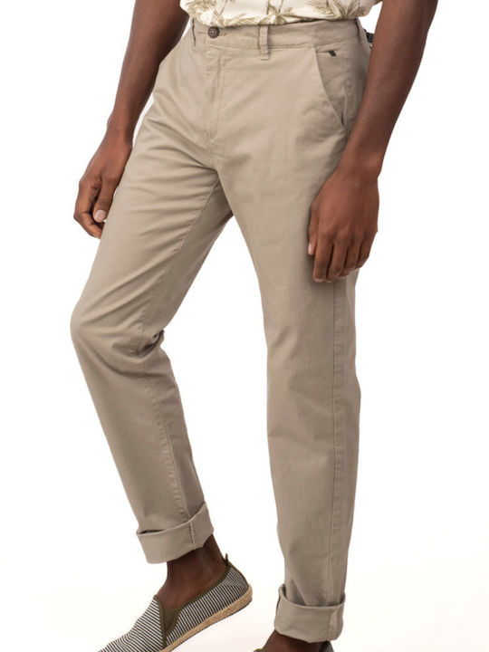 Rebase Men's Trousers Chino Smoke