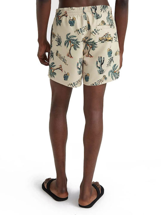 Cali Men's Swimwear Shorts Multicolor with Patterns