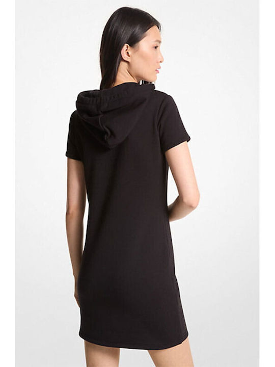 Michael Kors Φόρεμα με Κουκούλα Μαύρο