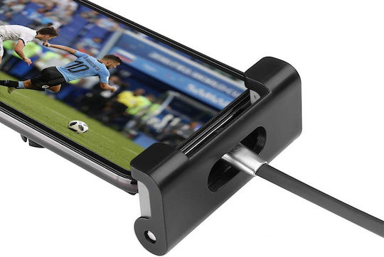 Suport Auto Pentru Telefon Mobil Cu Cârlige Reglabile Negru