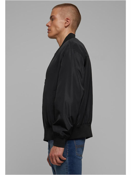 Urban Classics Men's Bomber Jacket Black