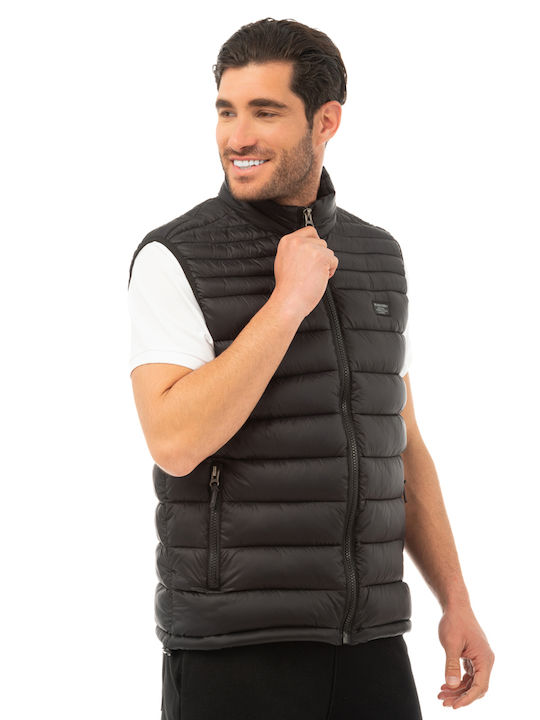 Αμάνικο Μπουφάν Puffer Μαύρο