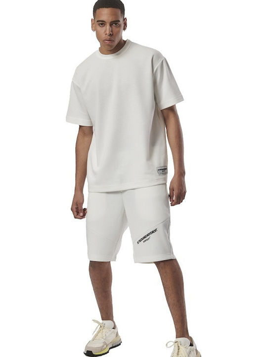 Αθλητική Ανδρική Βερμούδα Star White