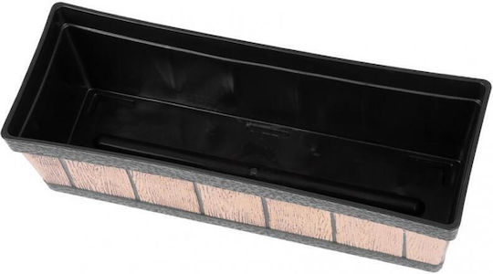 Strend Pro Саксия Дърво Кафяв 47x15x17εκ.