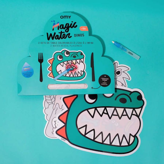 Omy Magisches Wasser Dinosaurier Malset
