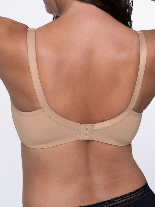 Non-Wired Nursing Bra with Cotton Padding Soft Bra Dorina May D17001a-be0026 Beige