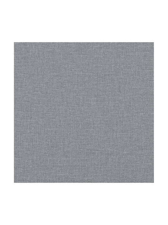 Διθέσιος Καναπές Ανοιχτό Γκρι 176x76.5x74.5εκ. 372604