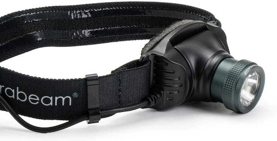 Suprabeam Rechargeable Headlamp LED IPX4 with Maximum Brightness 650lm Gray