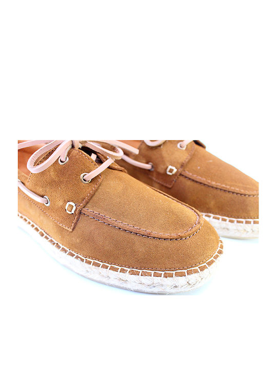 Men's Leather Moccasins Tabac Brown