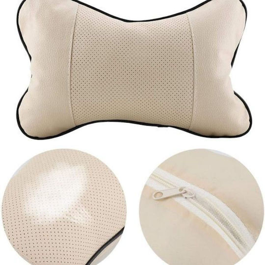 Autokissen in Beige Farbe
