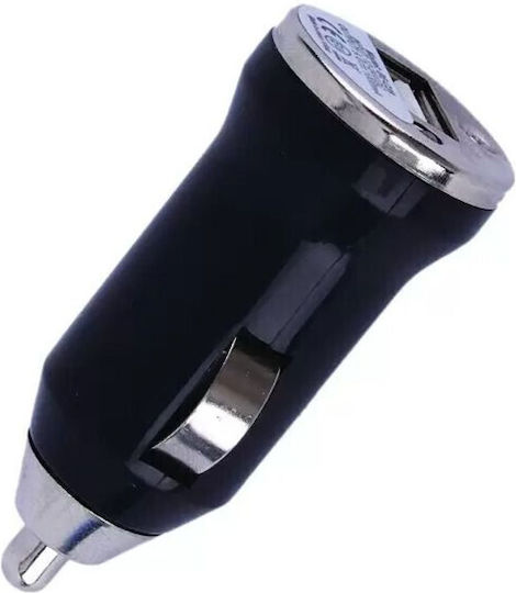 Încărcător Auto 1A Încărcare Rapidă cu un Port: 1xUSB Negru Culoare