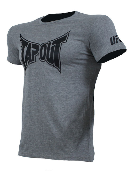 Tapout Men's Short Sleeve T-shirt Gray