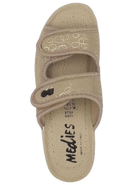 Anatomische Damenplattformen Beige