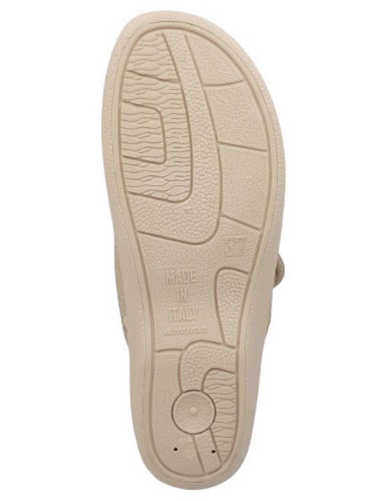Anatomische Damenplattformen Beige