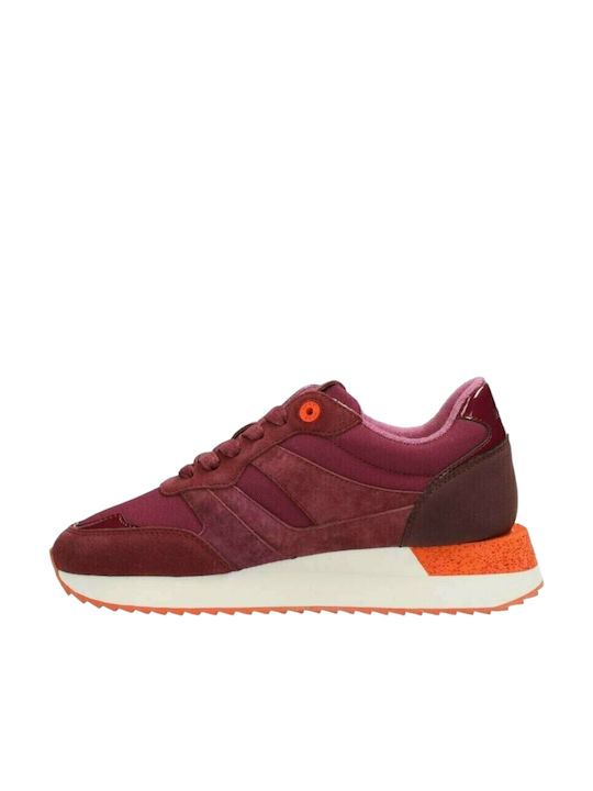 Mexx Jazzy Γυναικεία Sneakers Burgundy