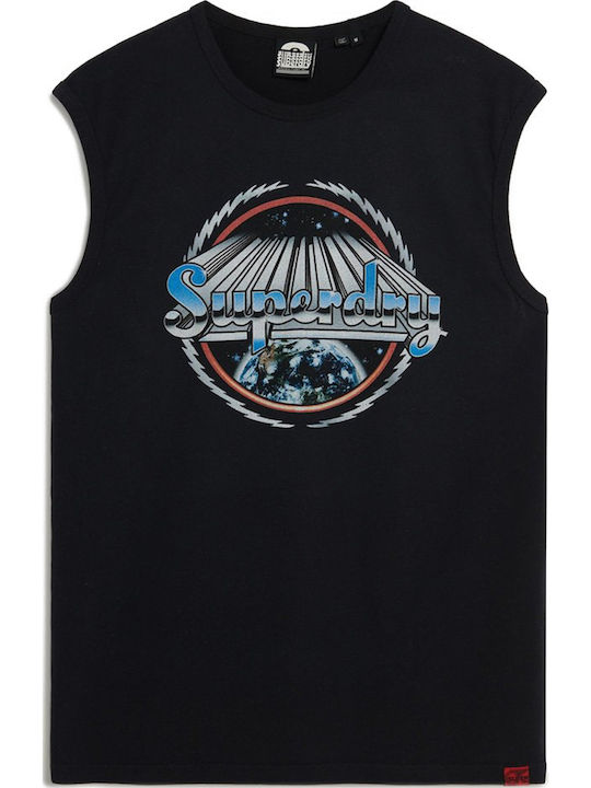 Rock Graphic Band T-shirt Black