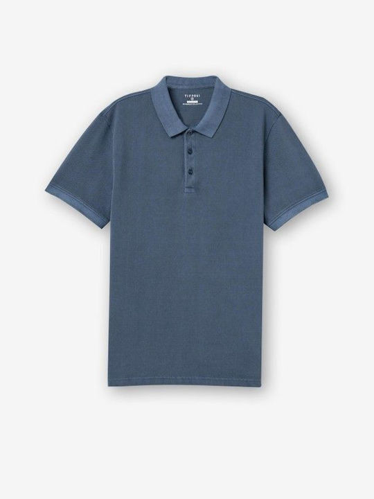 Tiffosi Herren Shirt Polo Blau