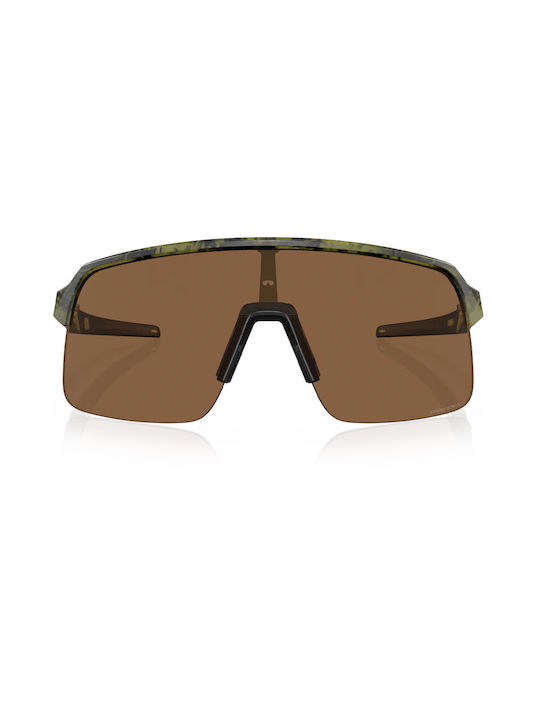 Oakley Lite Sonnenbrillen mit Grün Rahmen und Braun Linse OO9463-5739